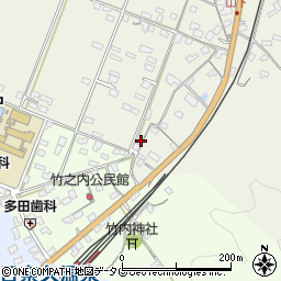 熊本県八代市日奈久山下町3397周辺の地図