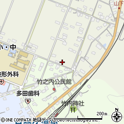 熊本県八代市日奈久山下町3394周辺の地図