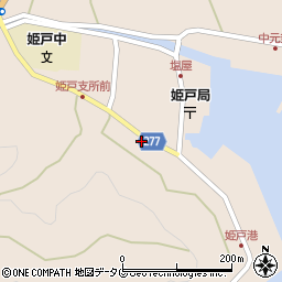 熊本県上天草市姫戸町姫浦959周辺の地図