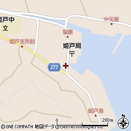 熊本県上天草市姫戸町姫浦2538周辺の地図