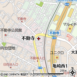 宮崎日日新聞　日向支局周辺の地図