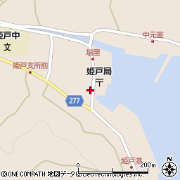 熊本県上天草市姫戸町姫浦2541-5周辺の地図