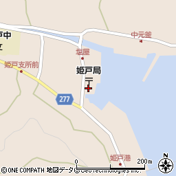 熊本県上天草市姫戸町姫浦2541-19周辺の地図