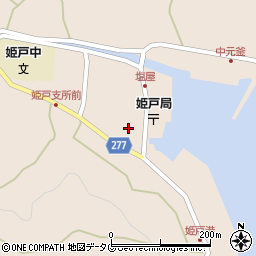 熊本県上天草市姫戸町姫浦2541-51周辺の地図