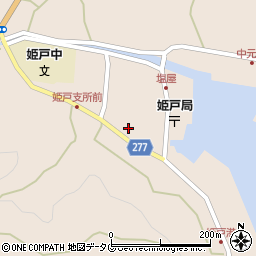 熊本県上天草市姫戸町姫浦2529周辺の地図