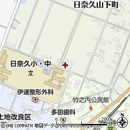 熊本県八代市日奈久山下町4099周辺の地図