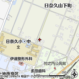 熊本県八代市日奈久山下町4097周辺の地図