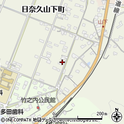 熊本県八代市日奈久山下町3380周辺の地図