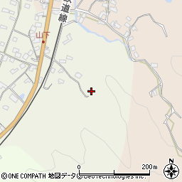 熊本県八代市日奈久山下町2494周辺の地図