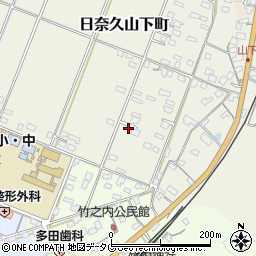 熊本県八代市日奈久山下町3338周辺の地図