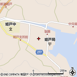 熊本県上天草市姫戸町姫浦2542周辺の地図