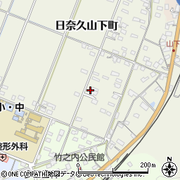 熊本県八代市日奈久山下町3341周辺の地図
