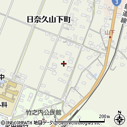 熊本県八代市日奈久山下町3375周辺の地図