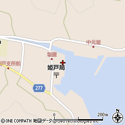 熊本県上天草市姫戸町姫浦2541-33周辺の地図