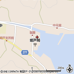 熊本県上天草市姫戸町姫浦2541-32周辺の地図