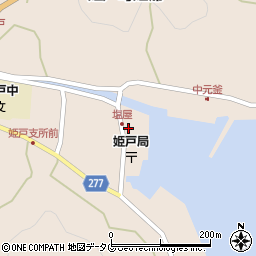 熊本県上天草市姫戸町姫浦2541-30周辺の地図