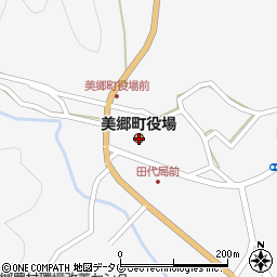 宮崎県東臼杵郡美郷町周辺の地図
