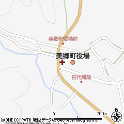 美郷町役場　本庁・西郷支所総務課周辺の地図
