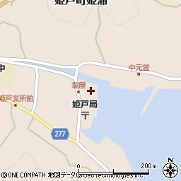 熊本県上天草市姫戸町姫浦2541-39周辺の地図