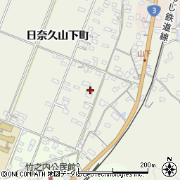 熊本県八代市日奈久山下町3371周辺の地図