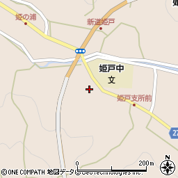 熊本県上天草市姫戸町姫浦1072周辺の地図