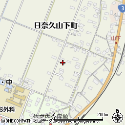 熊本県八代市日奈久山下町3347周辺の地図