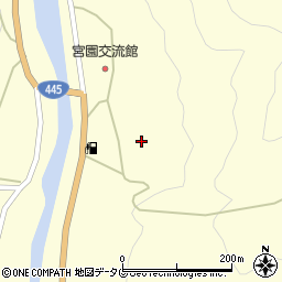 熊本県球磨郡五木村宮園周辺の地図