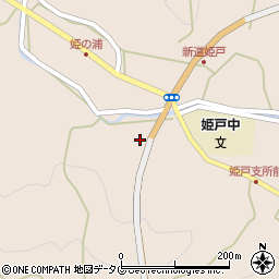 熊本県上天草市姫戸町姫浦1123周辺の地図