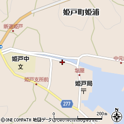 熊本県上天草市姫戸町姫浦2553周辺の地図