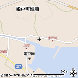 熊本県上天草市姫戸町姫浦2983-4周辺の地図