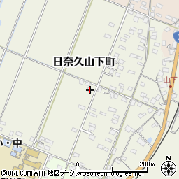 熊本県八代市日奈久山下町4078周辺の地図