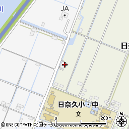 熊本県八代市日奈久山下町3954周辺の地図