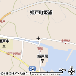 熊本県上天草市姫戸町姫浦2972-2周辺の地図