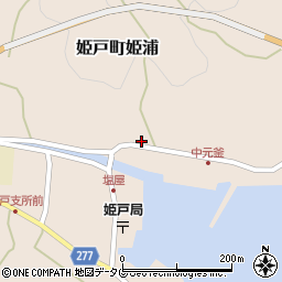 熊本県上天草市姫戸町姫浦2980周辺の地図