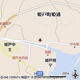 熊本県上天草市姫戸町姫浦2971周辺の地図