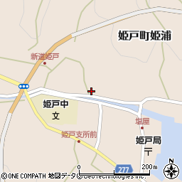 熊本県上天草市姫戸町姫浦2924周辺の地図