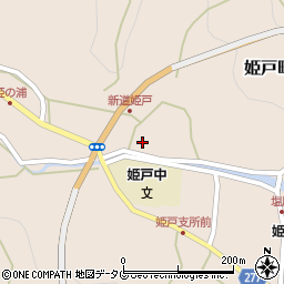 熊本県上天草市姫戸町姫浦2662周辺の地図