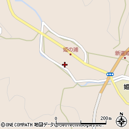 熊本県上天草市姫戸町姫浦2477-1周辺の地図