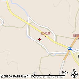 熊本県上天草市姫戸町姫浦2475周辺の地図