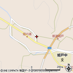 熊本県上天草市姫戸町姫浦2413周辺の地図