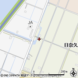 熊本県八代市日奈久山下町3947周辺の地図