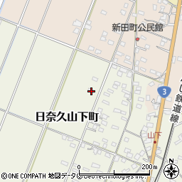 熊本県八代市日奈久山下町4055周辺の地図