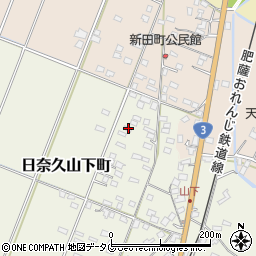 熊本県八代市日奈久山下町3513周辺の地図