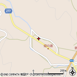 熊本県上天草市姫戸町姫浦2361-2周辺の地図