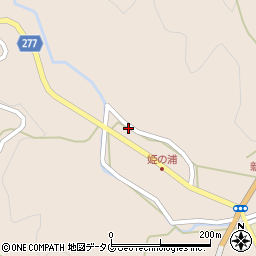 熊本県上天草市姫戸町姫浦2448周辺の地図