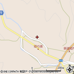 熊本県上天草市姫戸町姫浦2182周辺の地図
