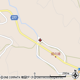 熊本県上天草市姫戸町姫浦2457周辺の地図