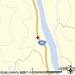 山王株式会社　五木営業所周辺の地図