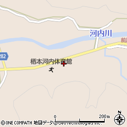 栖本河内簡易郵便局周辺の地図
