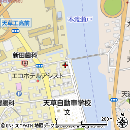 亀泉荘周辺の地図